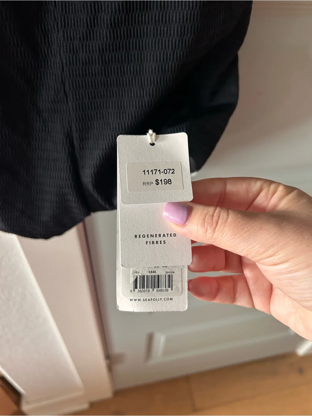 NWT Anthropologie Seafolly Retro Vintage Style Boyleg Swimsuit